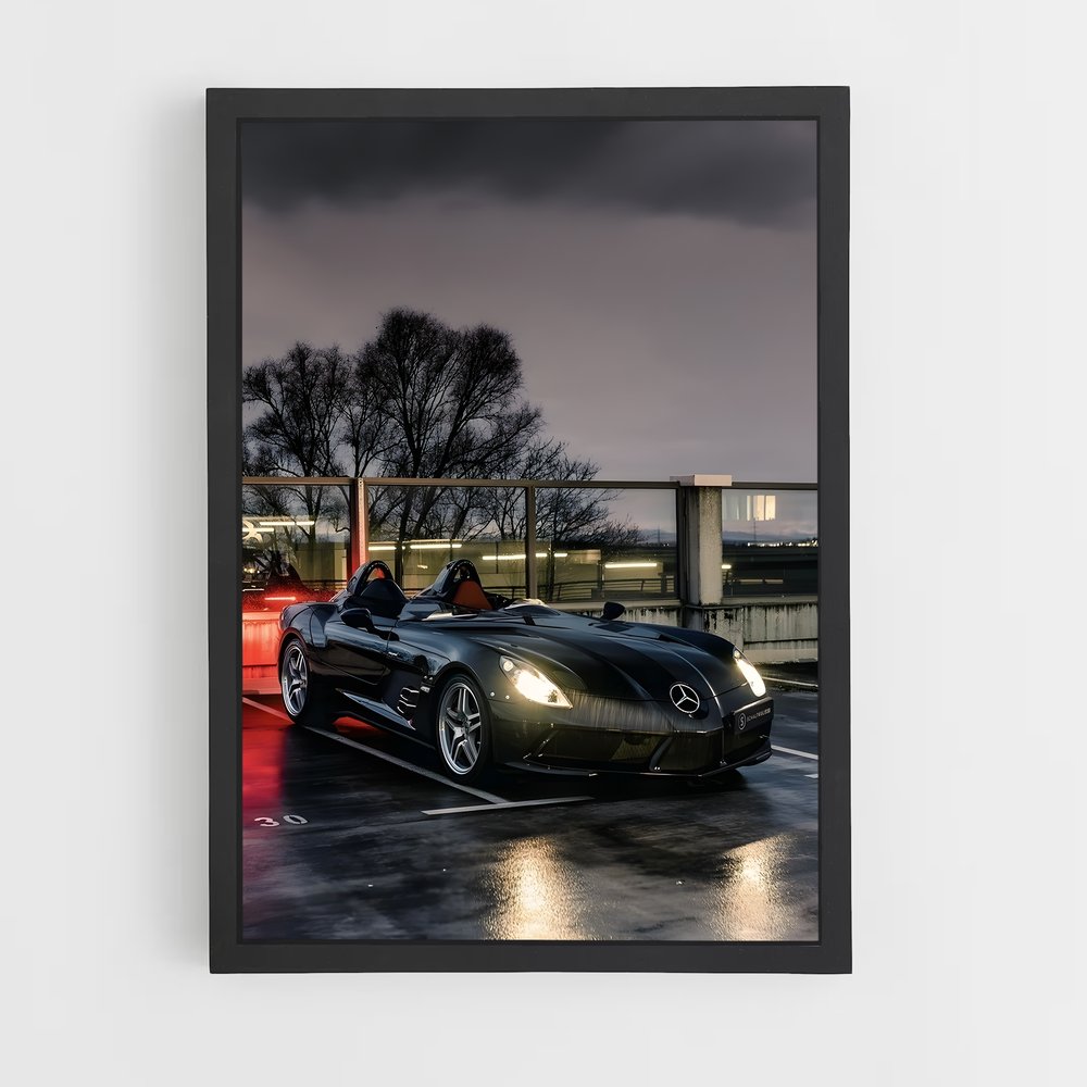 Poster SLR Stirling Moss légendaire – affiche Mercedes (vue 2)